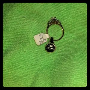 18k gold CZ Ring SZ 7